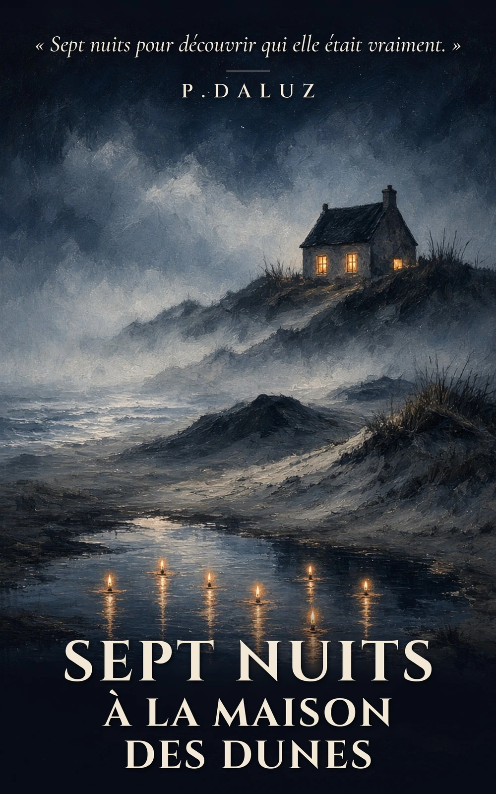 Couverture du livre « Sept nuits à la Maison des Dunes » de P.Daluz (thriller)